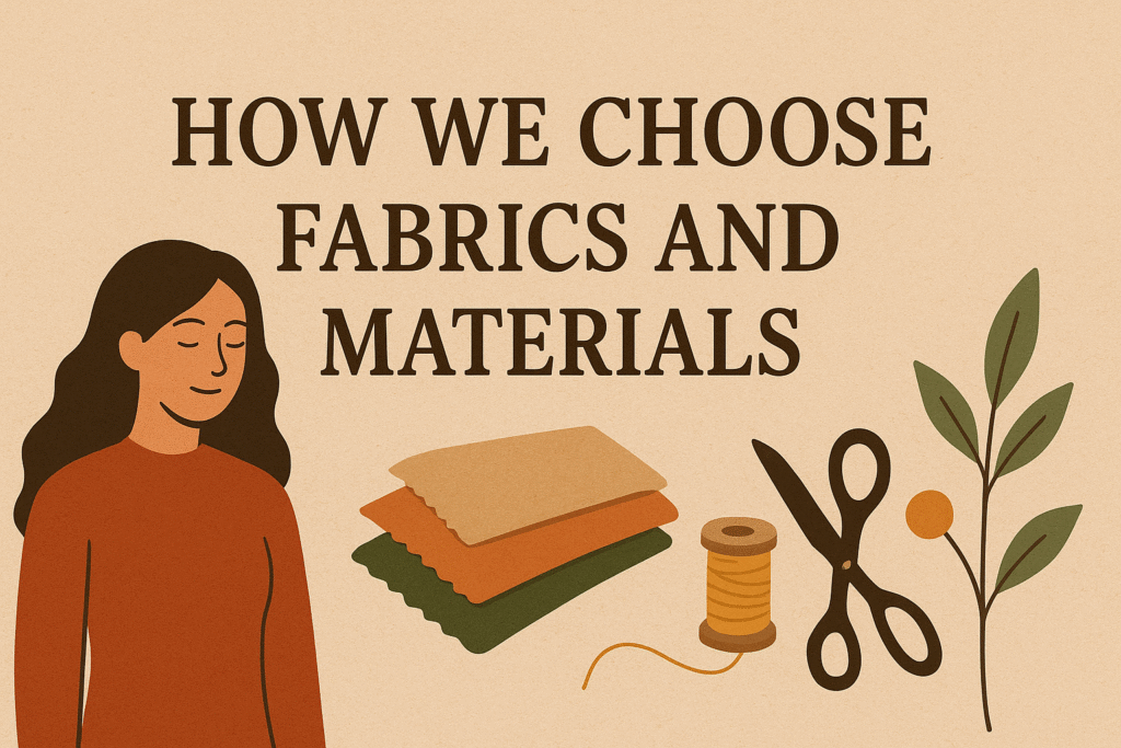 How We Choose Fabrics and Materials